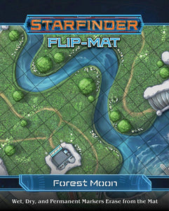 Starfinder Flip Mat Forest Moon  Paizo   