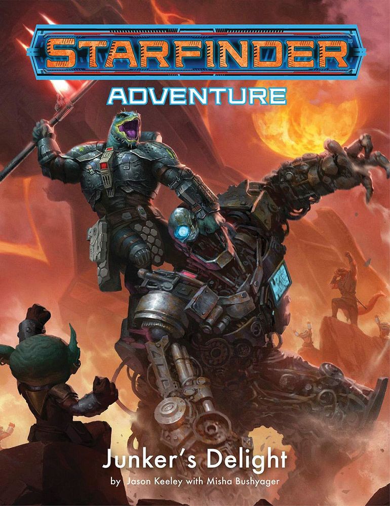 Starfinder Adventure Junker's Delight Role Playing Games Paizo