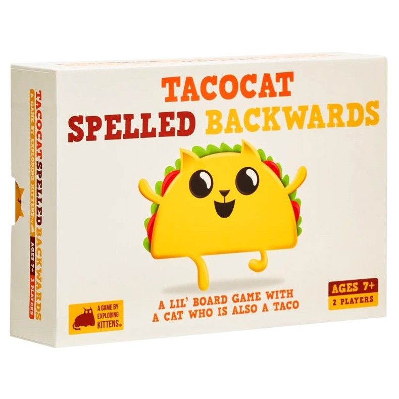 Tacocat Spelled Backwards Card Games Other