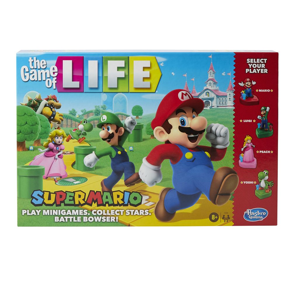 Game of Life: Super Mario Board Games Hasbro   