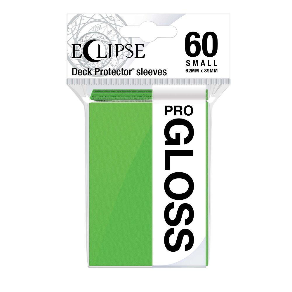 Ultra Pro Eclipse 60ct Small Size Gloss Sleeves Lime Green (15630) Supplies Ultra Pro   