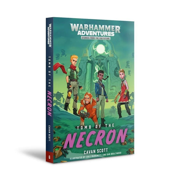 Warhammer Adventures Warped Galaxies Book 6 Tomb of the Necrons: Novel  Games Workshop   