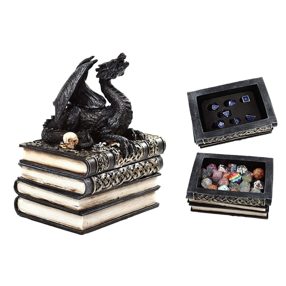 Deluxe Book Dragon Dice Box Dice Forged Dice Co