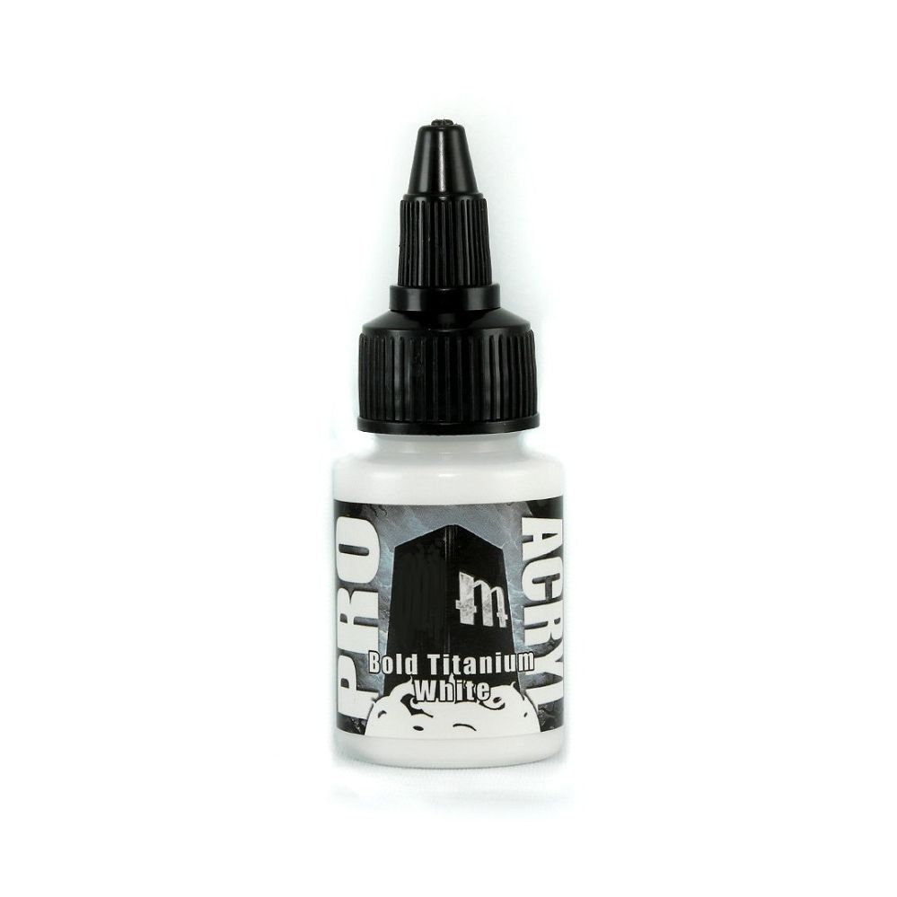 Pro Acryl Bold Titanium White Paints Monument Hobbies   