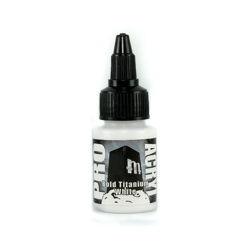 Pro Acryl Bold Titanium White Paints Monument Hobbies   