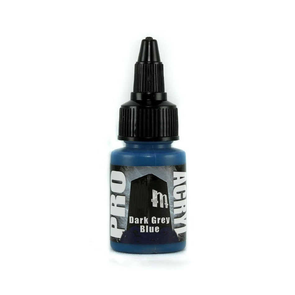 Pro Acryl Dark Grey Blue Paints Monument Hobbies   
