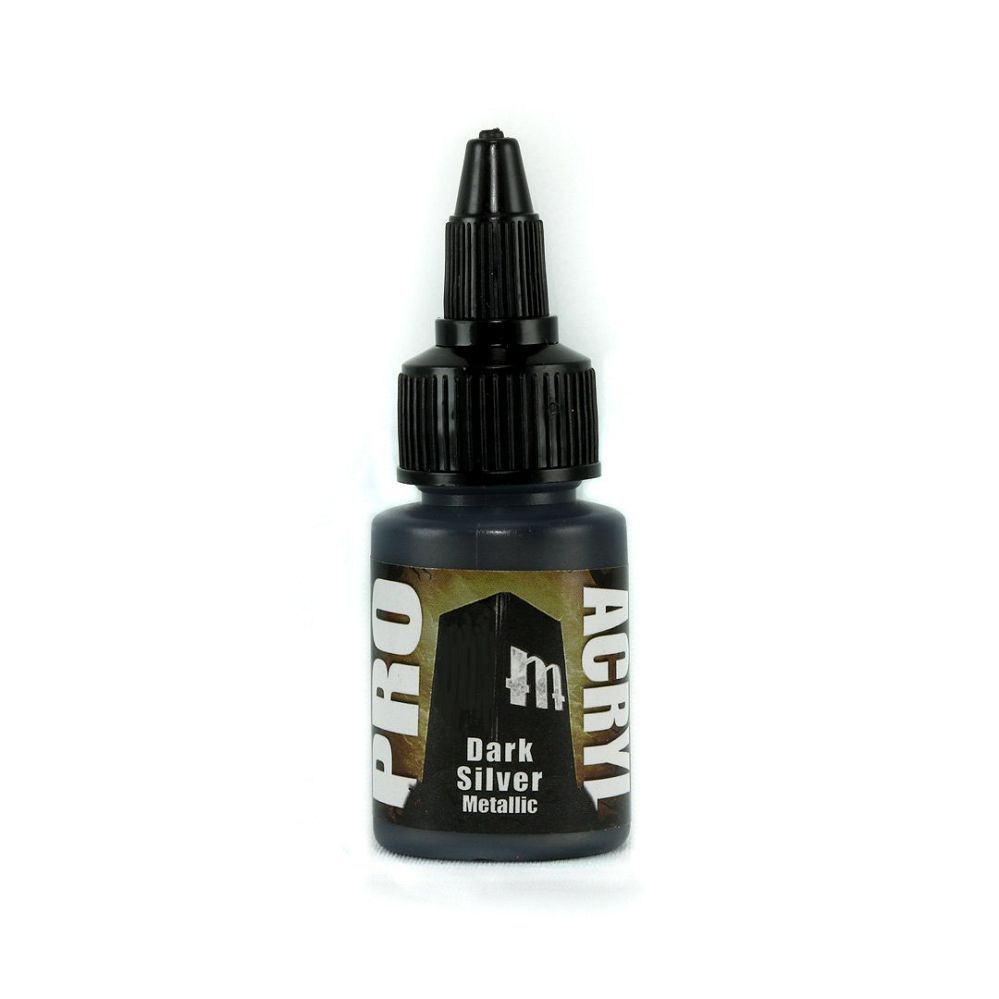 Pro Acryl Dark Silver Paints Monument Hobbies   
