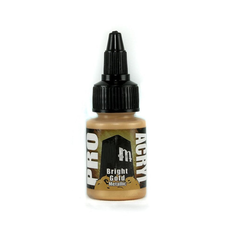 Pro Acryl Bright Gold Paints Monument Hobbies   
