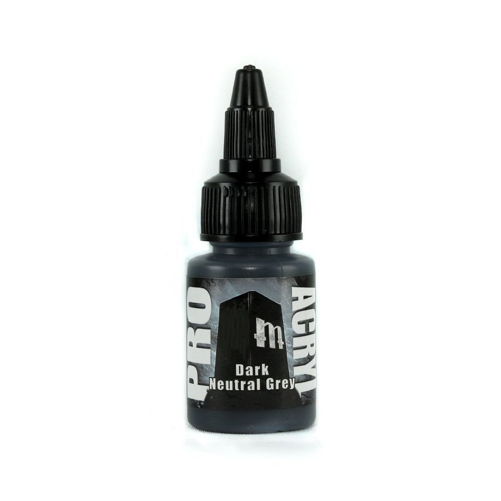 Pro Acryl Dark Neutral Grey Paints Monument Hobbies   