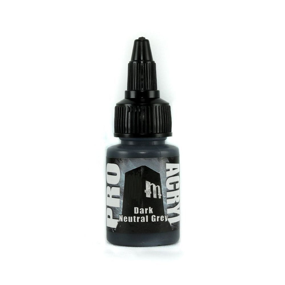 Pro Acryl Dark Neutral Grey Paints Monument Hobbies   
