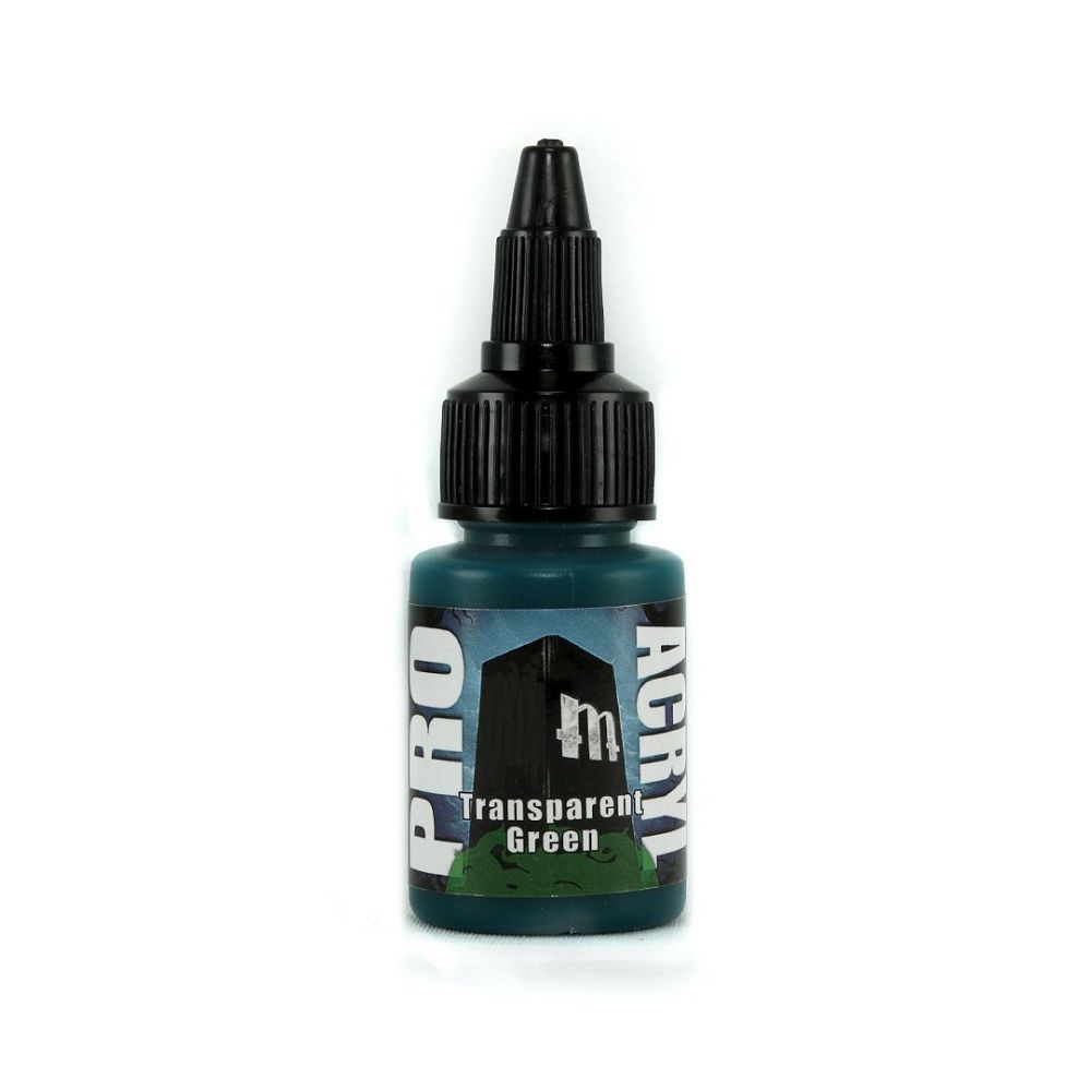Pro Acryl Transparent Green Paints Monument Hobbies   
