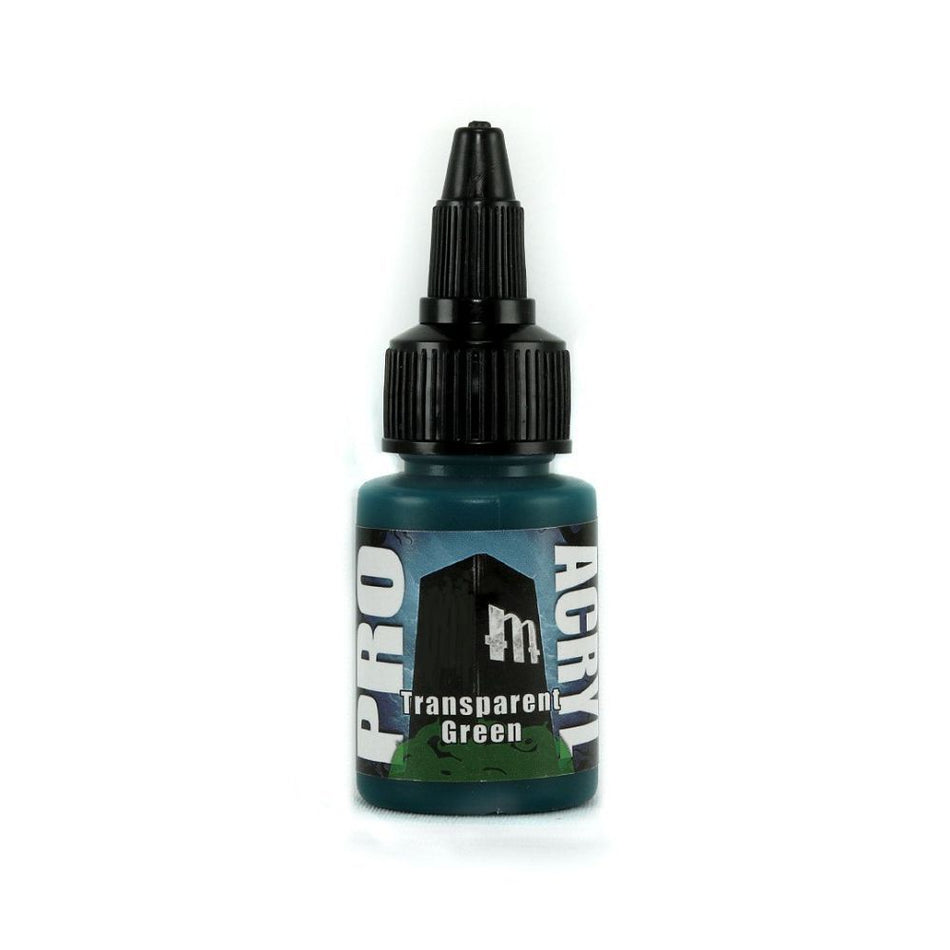 Pro Acryl Transparent Green Paints Monument Hobbies   