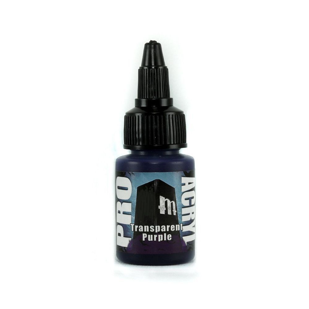 Pro Acryl Transparent Purple Paints Monument Hobbies   