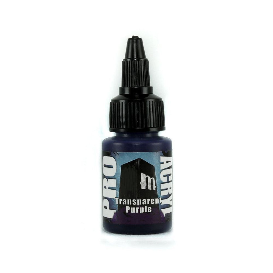 Pro Acryl Transparent Purple Paints Monument Hobbies   