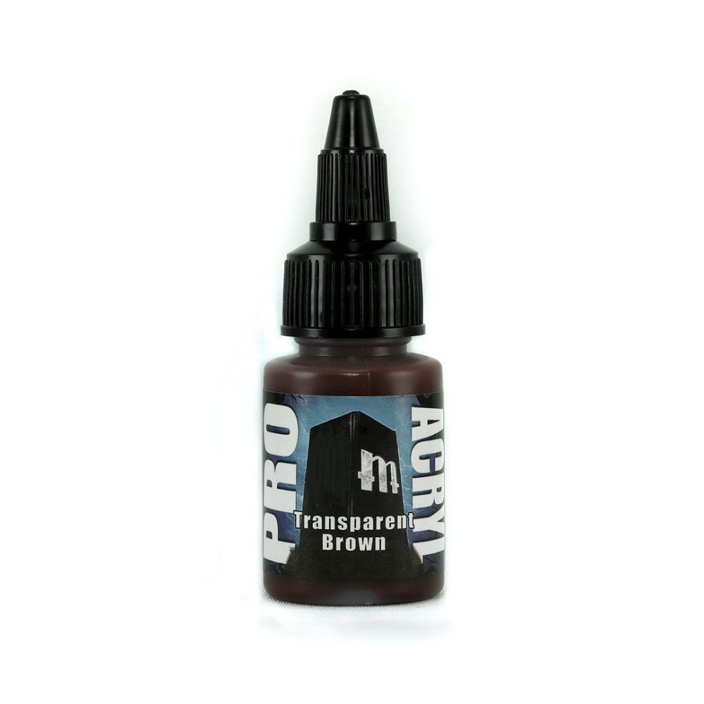 Pro Acryl Transparent Brown Paints Monument Hobbies   