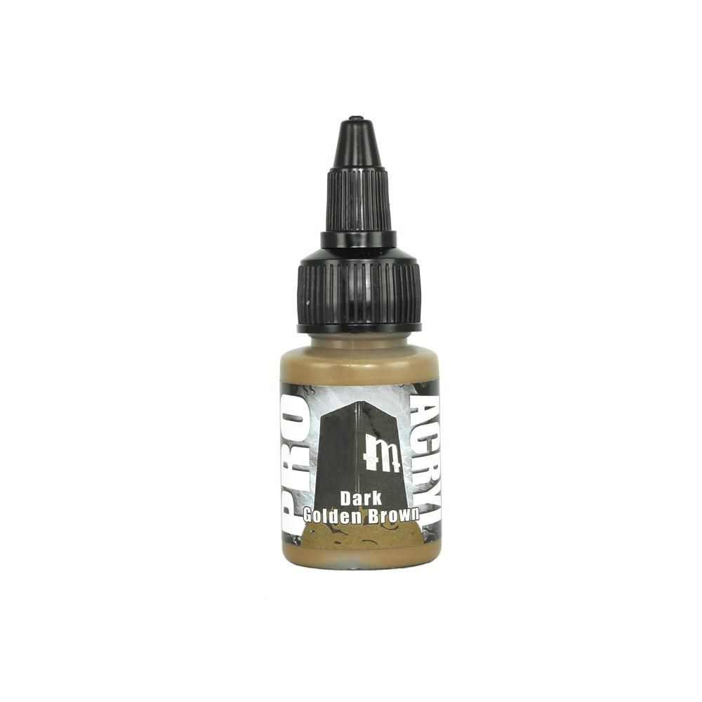 Pro Acryl Dark Golden Brown Paints Monument Hobbies   