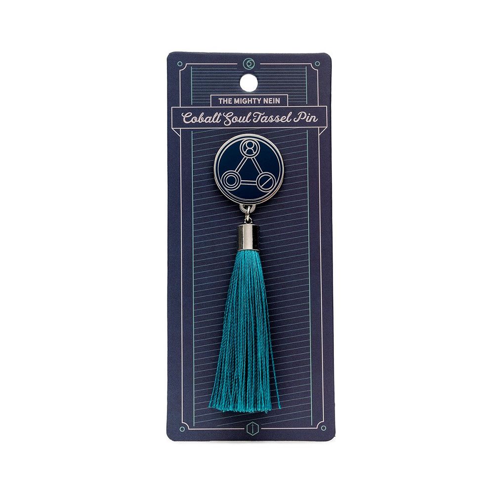 Critical Role Colbalt Soul Tassel Pin Clothing & Accessories Darrington Press