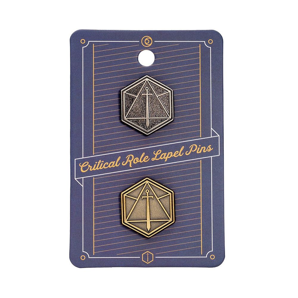 Critical Role Lapel Pins Clothing & Accessories Darrington Press   