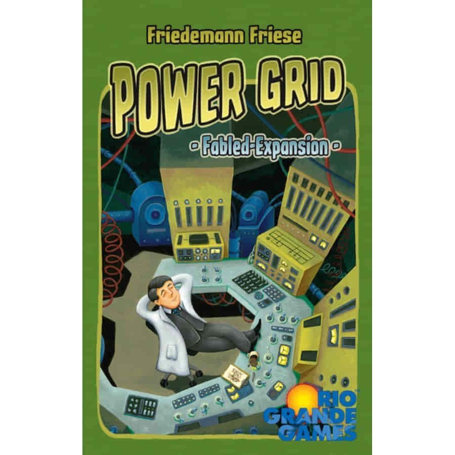 Power Grid Fabled Expansion Board Games Rio Grande Games