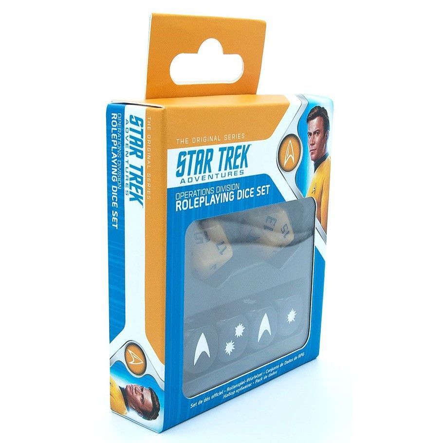 Star Trek Adventures Dice Set Operations Division Dice Modiphius Entertainment