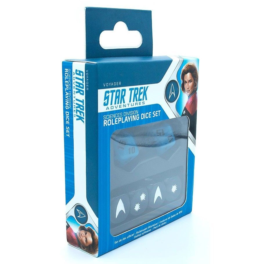 Star Trek Adventures Dice Set Sciences Division Dice Modiphius Entertainment