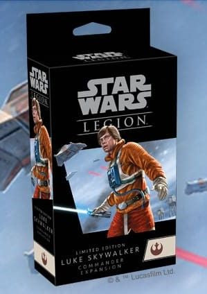 Star Wars Legion Luke Skywalker Limited Edition Operative Expansion Miniatures Atomic Mass Games   