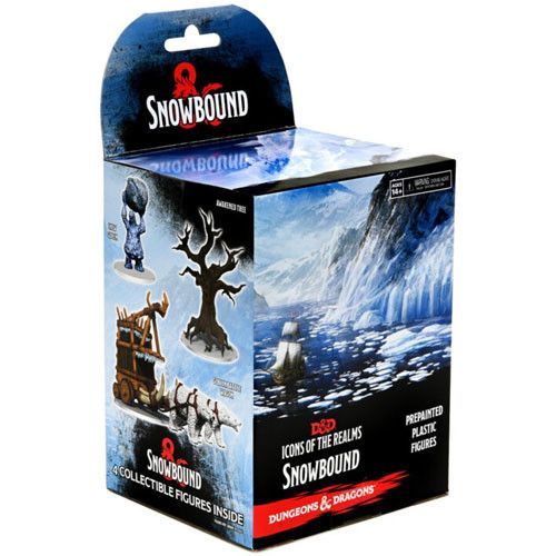 D&D Icons of the Realms Set 19 Snowbound Booster Blind Box Miniatures WizKids   