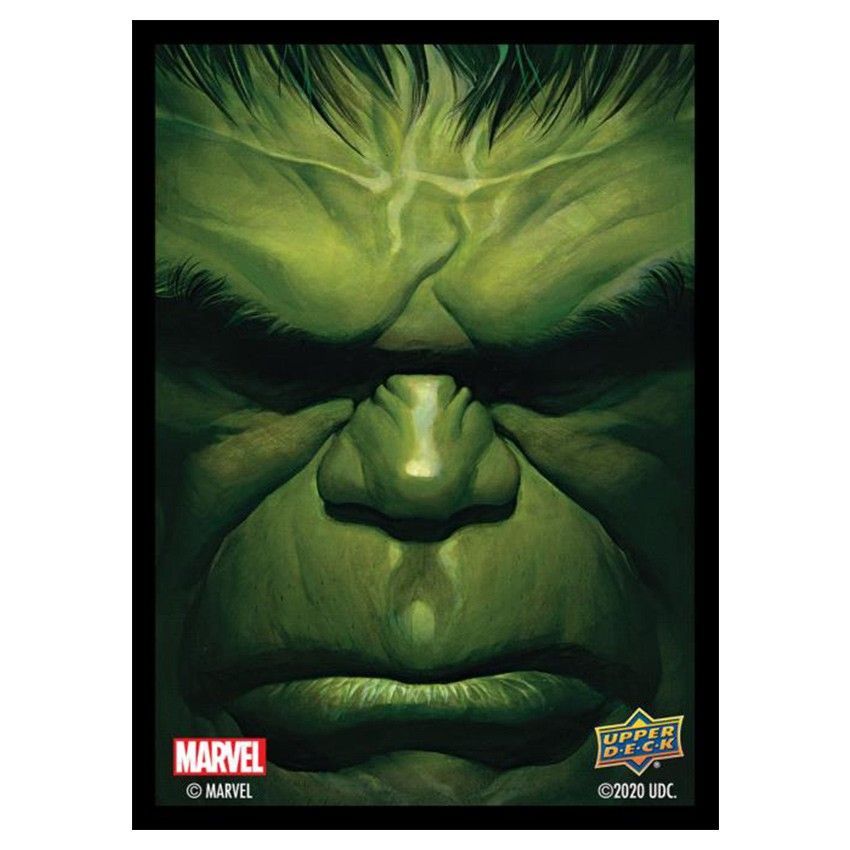 Upper Deck Marvel Standard Matte Card Sleeves - Hulk (95205) Supplies Upper Deck Entertainment