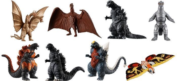 Bandai Godzilla Classic Blind Bag Figure  JBK International   