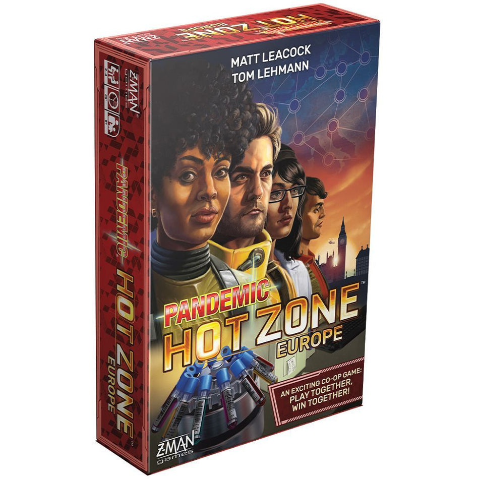 Pandemic Hot Zone Europe Board Games Asmodee