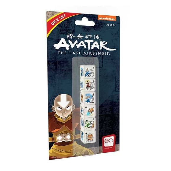 D6 Set Avatar the Last Airbender Dice USAopoly