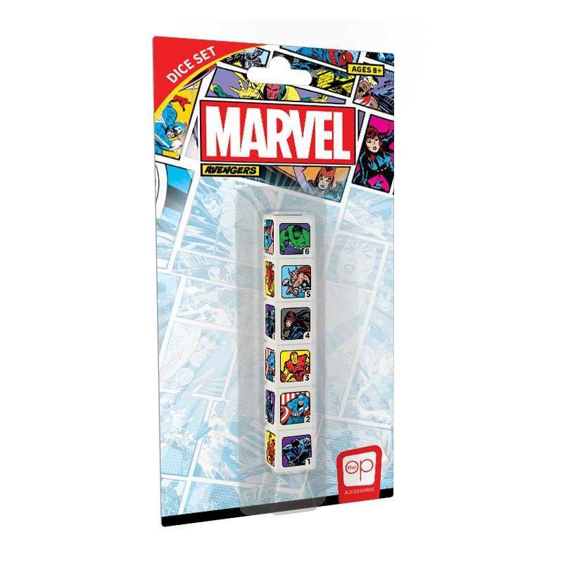 D6 Set Marvel Avengers Dice USAopoly
