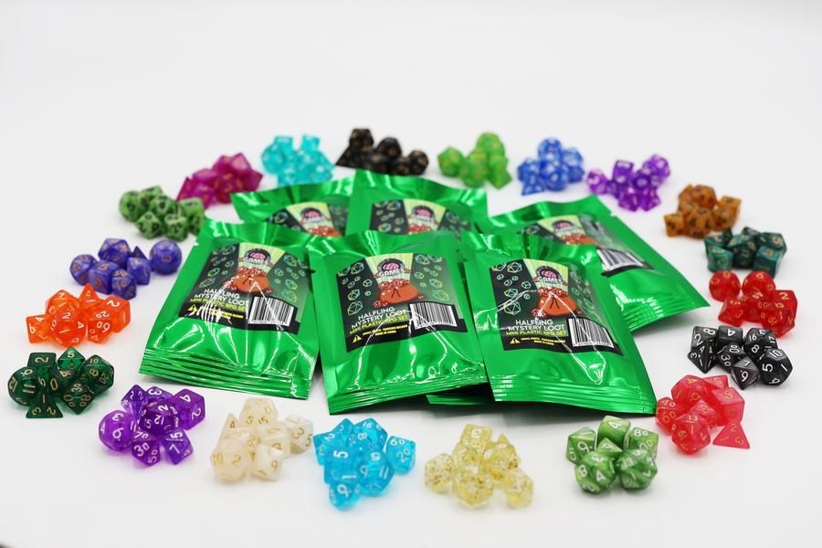 Foam Brain Games Mystery Loot Halfling Dice Dice Foam Brain Games   
