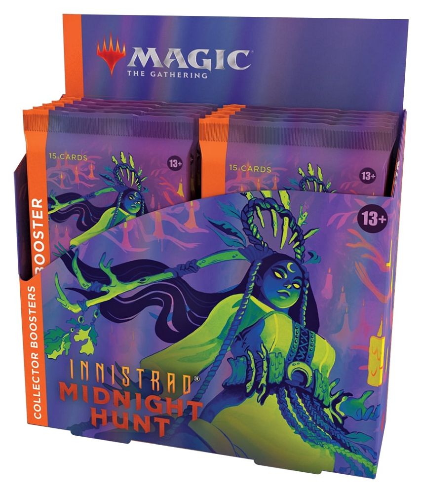 MTG [MID] Midnight Hunt Collector Box Trading Card Games Wizards of the Coast