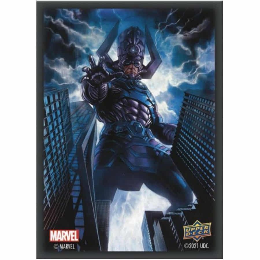 Upper Deck 65ct Standard Card Game Sleeves Marvel Galactus Supplies Upper Deck Entertainment
