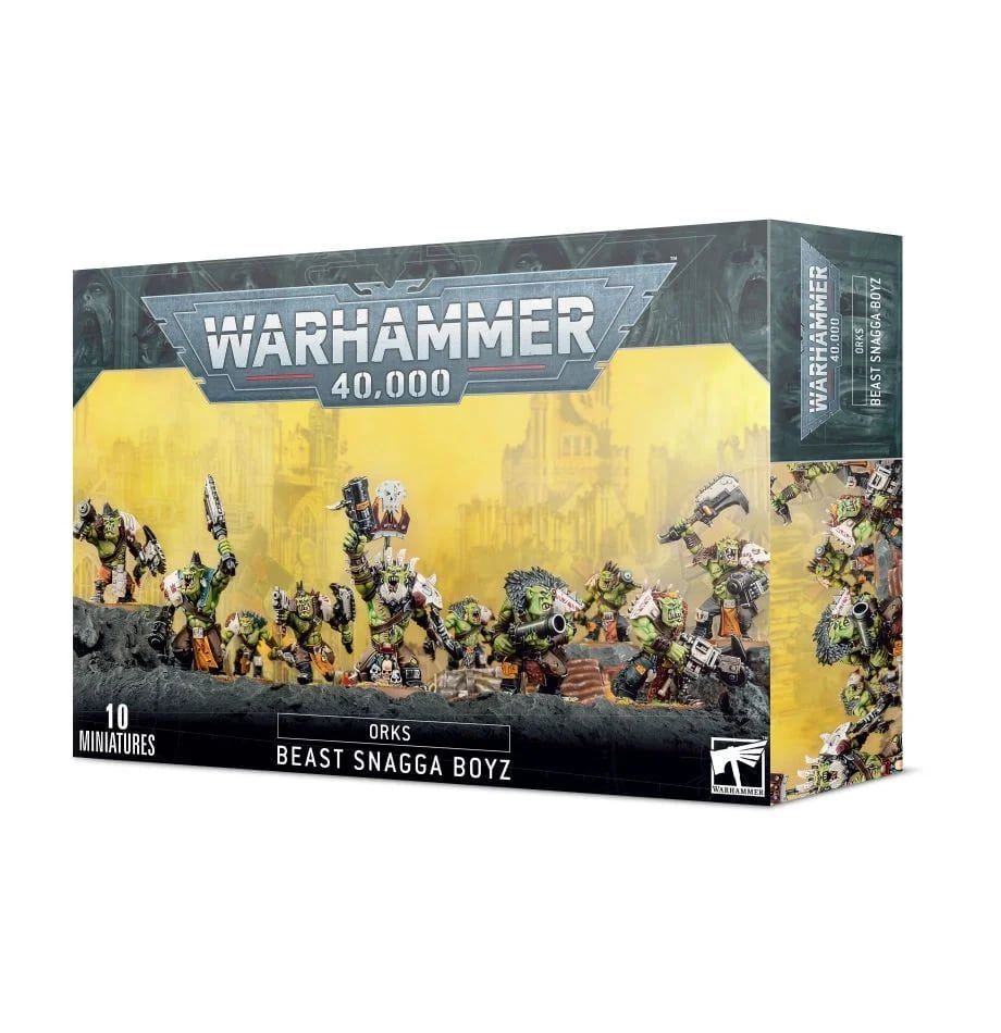 Warhammer 40K Orks: Beast Snagga Boyz Miniatures Games Workshop   