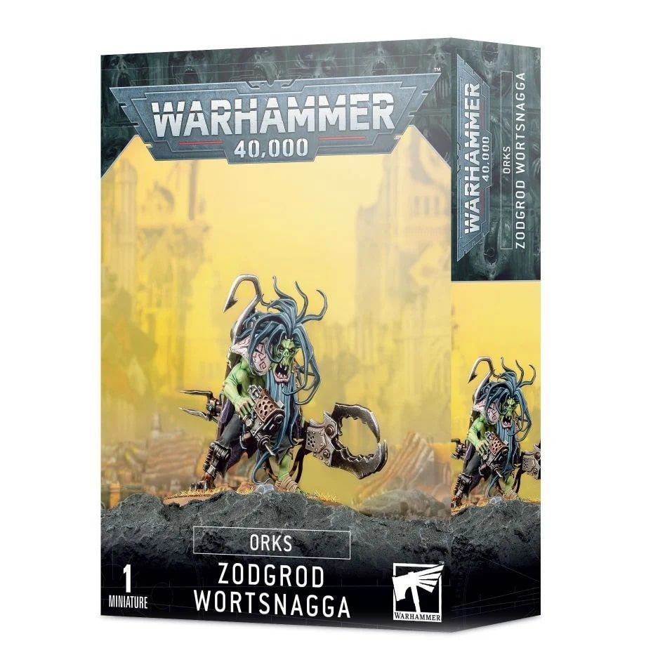 Warhammer 40K Orks: Zodgrod Wortsnagga Miniatures Games Workshop   
