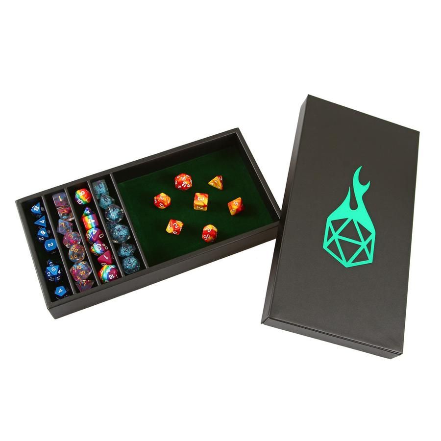 Green Battle Pit Dice Tray  Forged Dice Co   