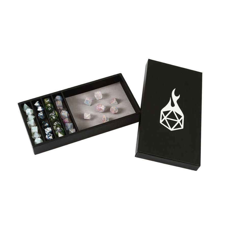 Gray Battle Pit Dice Tray  Forged Dice Co   
