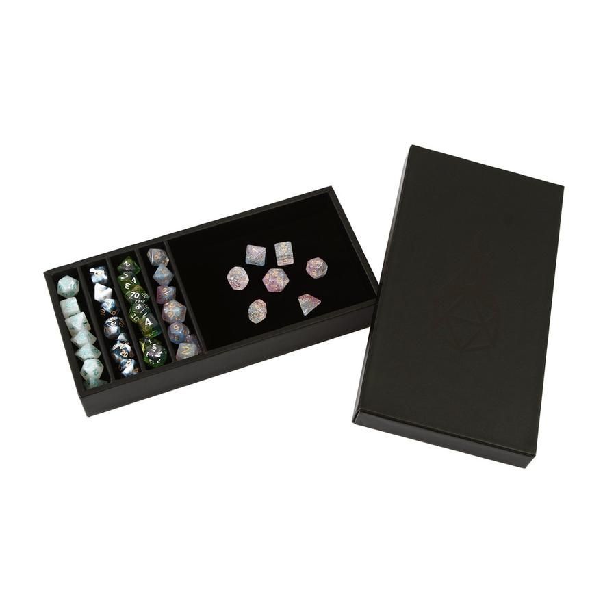 Black Battle Pit Dice Tray  Forged Dice Co   