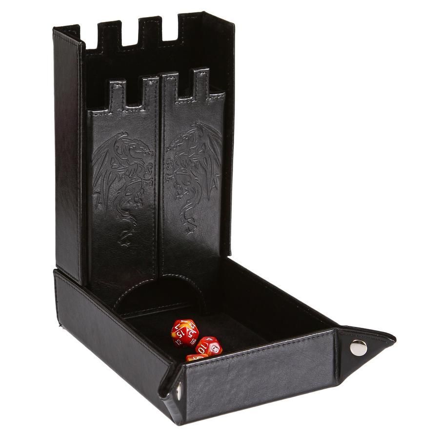 Forged Gaming Draco Dice Tower - Black Dice Forged Dice Co