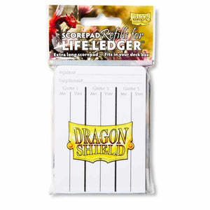 Dragon Shield Score Pad Life Ledger Refills (49100) Supplies Arcane Tinmen   