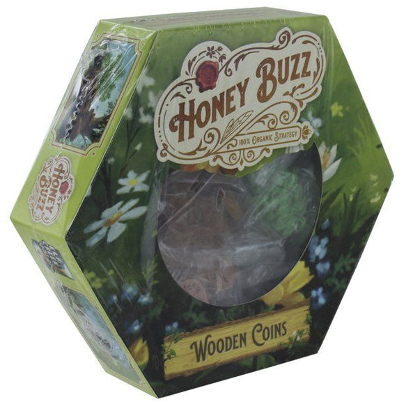 Honey Buzz Wooden Coins  Common Ground Games   