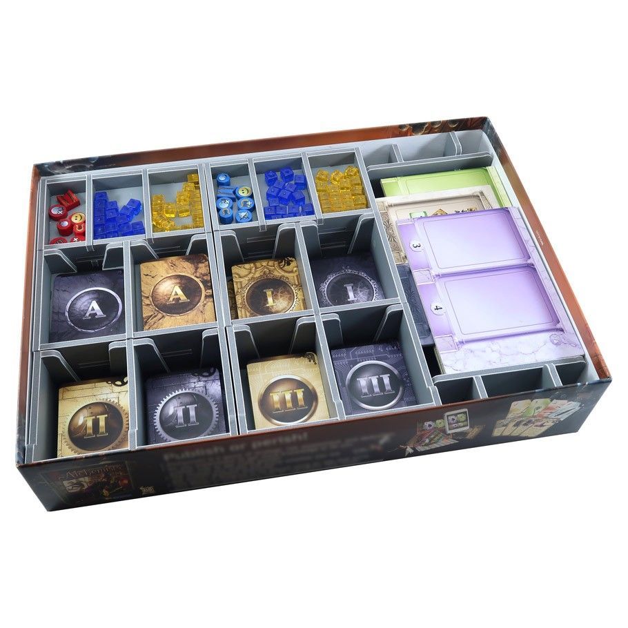 Folded Space Box Insert Through the Ages & Expansion Board Game Organization Folded Space   