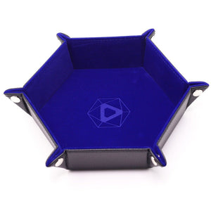 Die Hard Dice Hex Folding Dice Tray Blue Home page Other   
