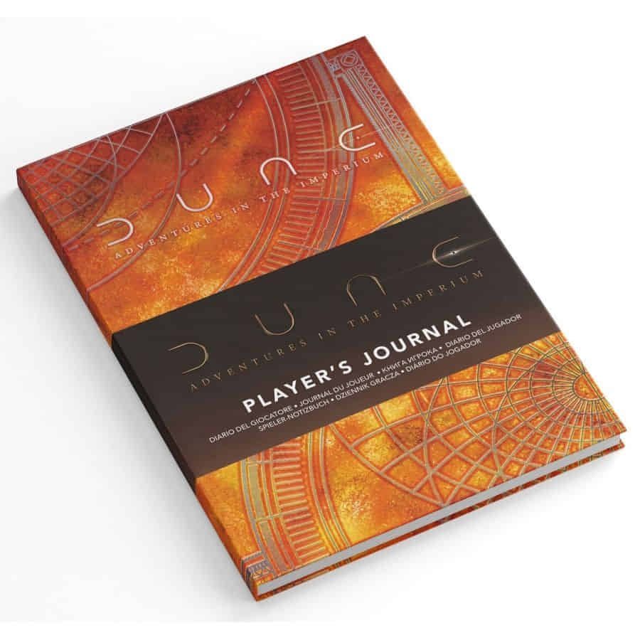 Dune RPG Player's Journal Supplies Modiphius Entertainment