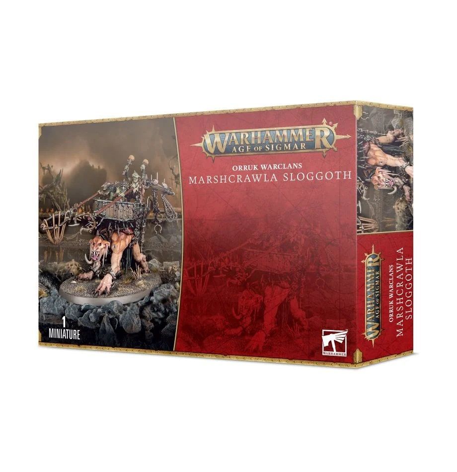 Age of Sigmar Orruk Warclans: Marshcrawla Sloggoth Miniatures Games Workshop   