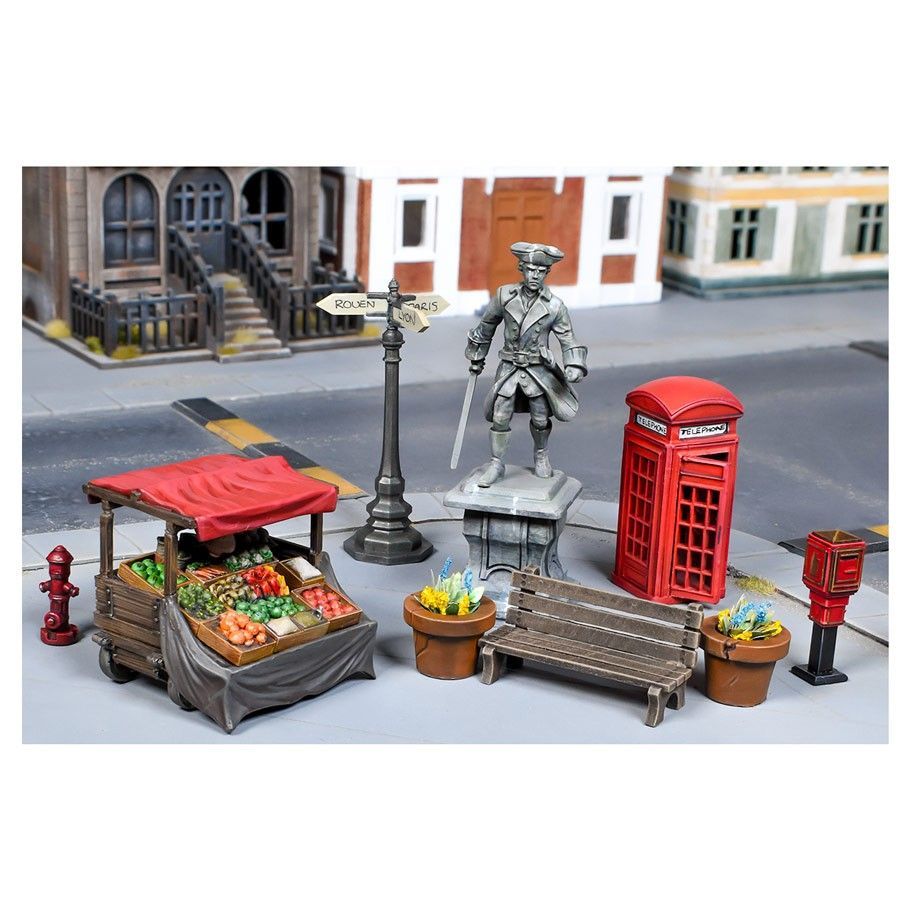 Terrain Crate: Town Square Miniatures Mantic Games   