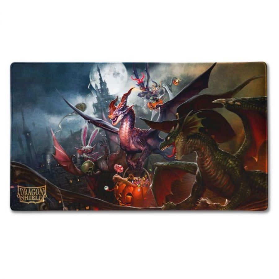Dragon Shield Playmat Halloween Dragon 2021 (22565) Supplies Arcane Tinmen   