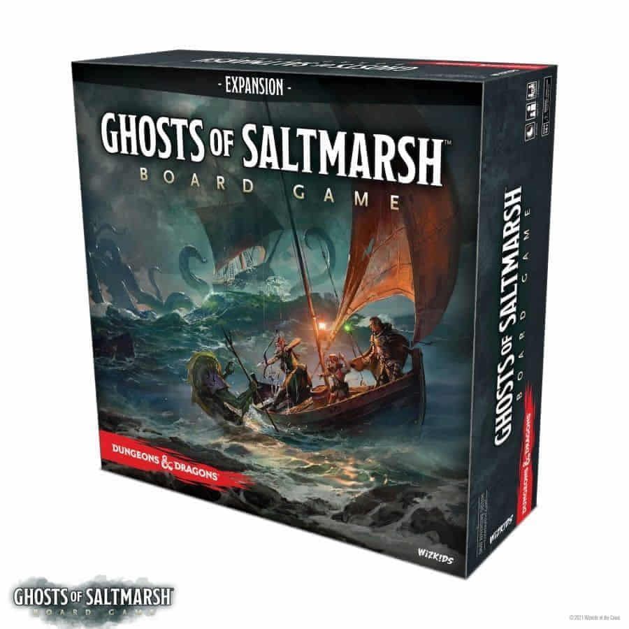 D&D Ghosts of Saltmarsh Board Game Expansion Board Games WizKids